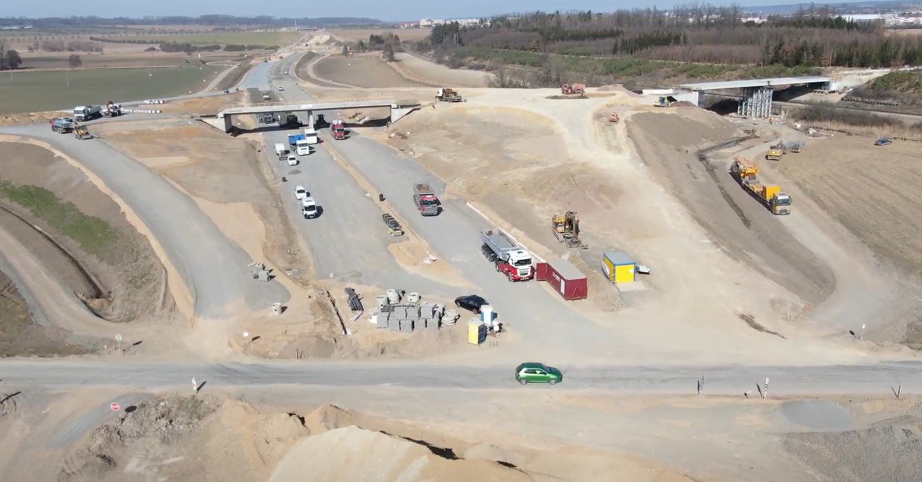 Mimořádný kontrolní den na dálnici D35 Vysoké Mýto - Džbánov