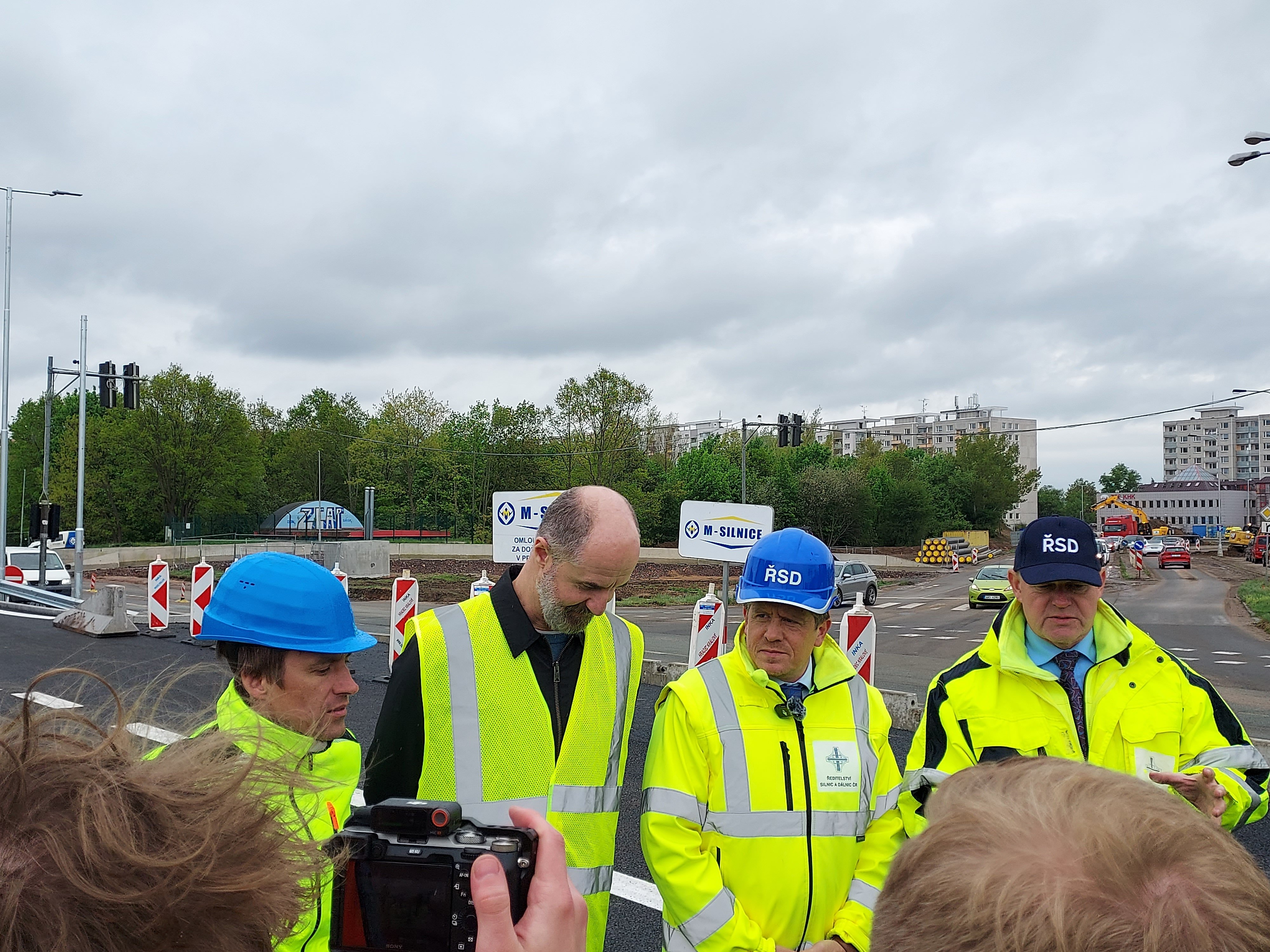 Křižovatka Mileta v Hradci Králové jde do II. etapy výstavby