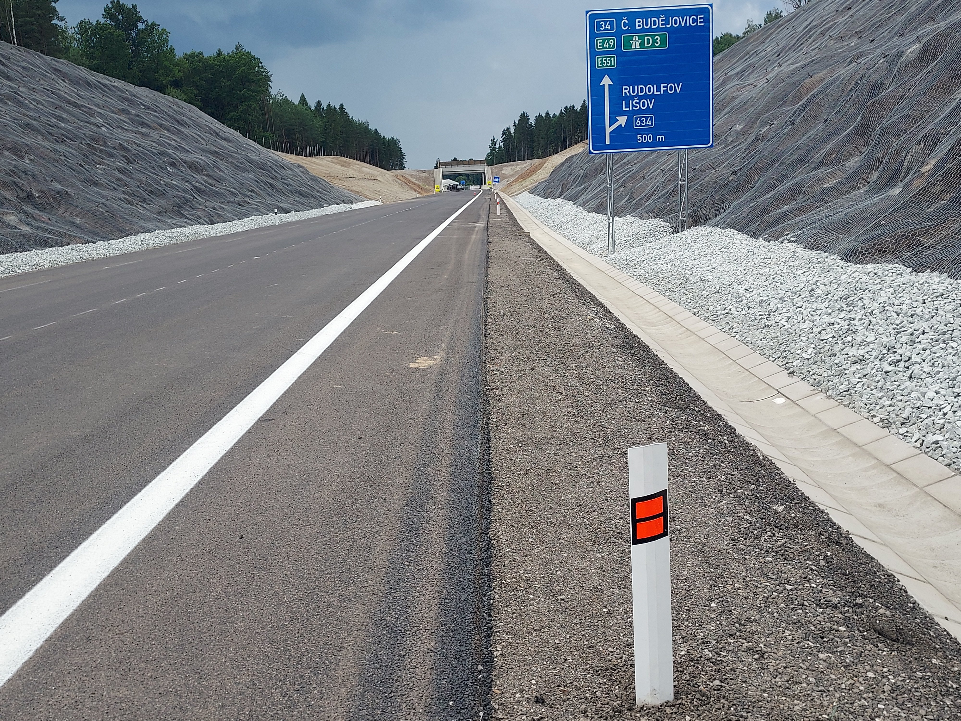 Obchvat jihočeského Lišova na silnici I/34 předán do provozu